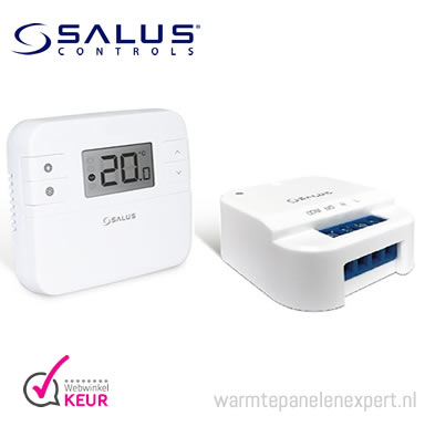 ui bijl Alfabet Salus thermostaat RT510SR thermostaat incl relais ontvanger